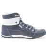 Pánske topánky 421 indigo+biela