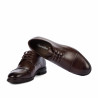 Elegantné pánske topánky 9008 a káva