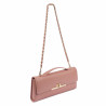 Dámska kabelka na rameno 054g ružová