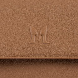 Dámska kabelka na rameno 040g 01 biz camel