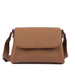 Dámska kabelka na rameno 040g 01 biz camel