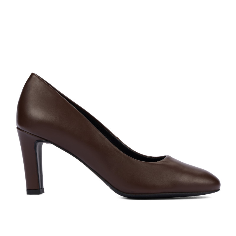 Elegantné dámske topánky 1374 hnedé