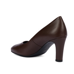 Elegantné dámske topánky 1374 hnedé
