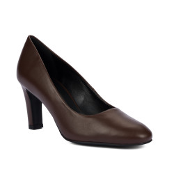Elegantné dámske topánky 1374 hnedé