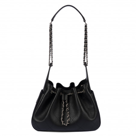 Dámska taška na plece 062g 01 biz čierna