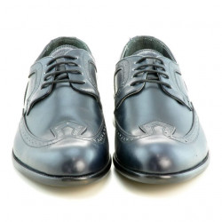 Elegantné pánske topánky 799 indigo