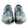 Elegantné pánske topánky 799 indigo