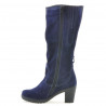 Dámske čižmy 3258 indigo velúr
