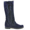 Dámske čižmy 3243 indigo velúr