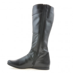 Dámske čižmy 245 čierne+čierny crep