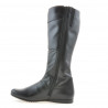 Dámske čižmy 245 čierne+čierny crep