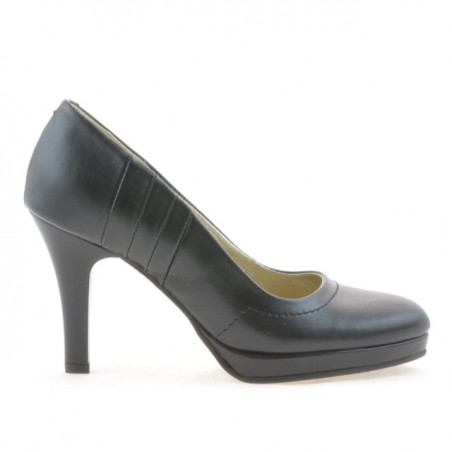 Elegantné dámske topánky 1086 čierne