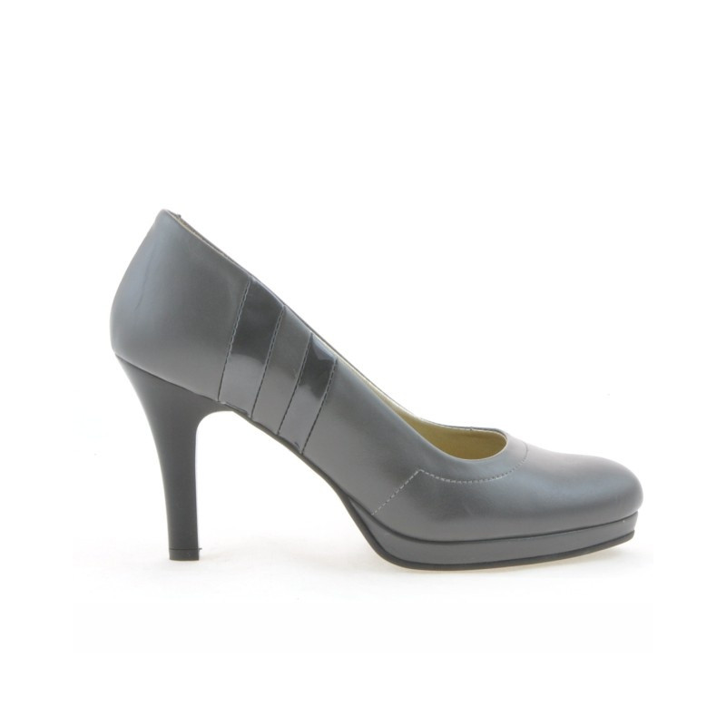 Elegantné dámske topánky 1086 sivé