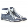 Dámske topánky 258 biz indigo+biela