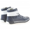Dámske topánky 258 biz indigo+biela