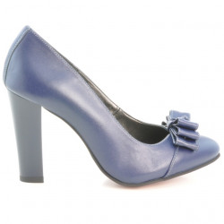 Elegantné dámske topánky 1226 indigo