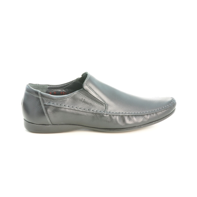 Pánske ležérne / elegantné topánky 861 čierna