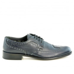 Elegantné pánske topánky 799 indigo