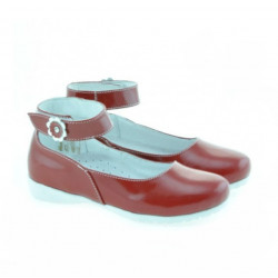 Topánky pre malé deti 17c lakovaná červená