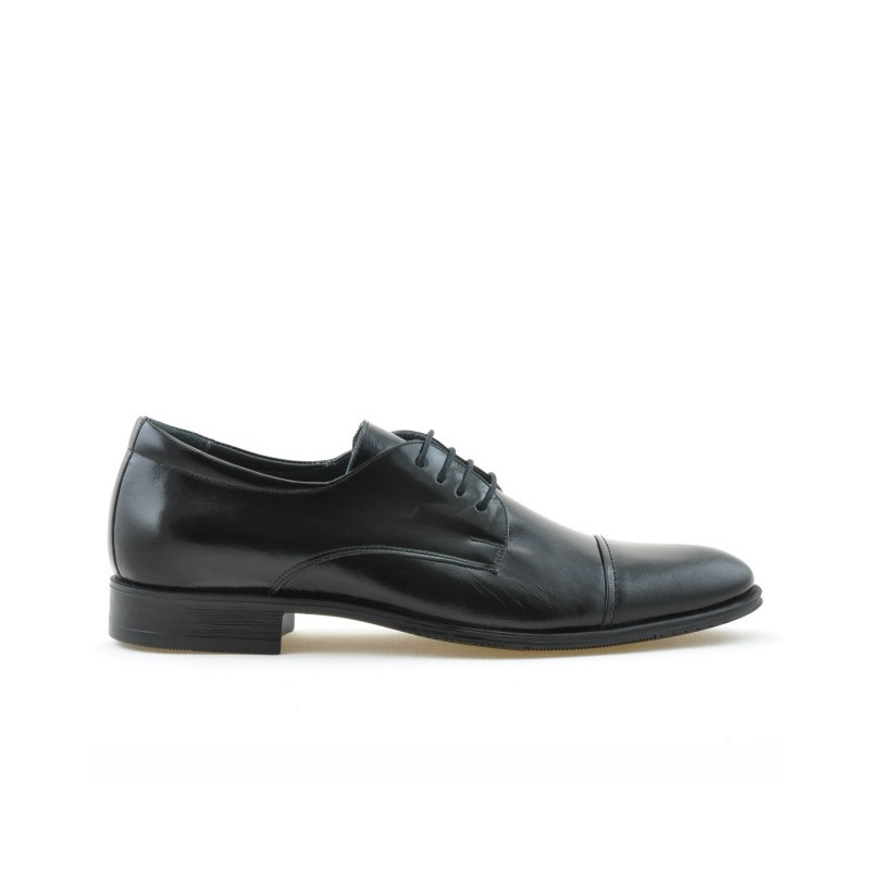 Elegantné pánske topánky 785 čierny lak