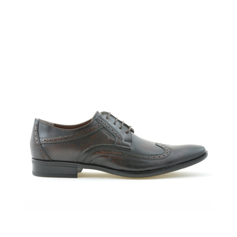 Elegantné pánske topánky 797 a hnedé