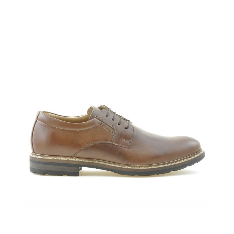Pánske ležérne / elegantné topánky 755 hnedé