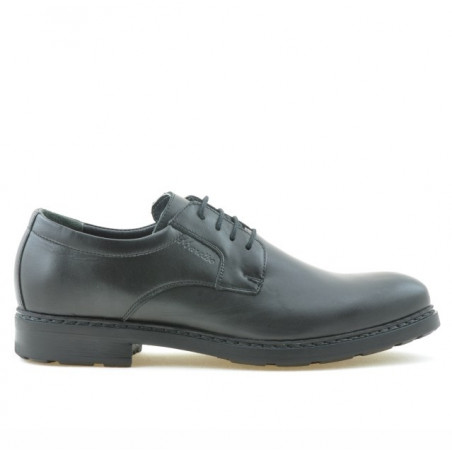 Casual / elegantné pánske topánky 755 čierne