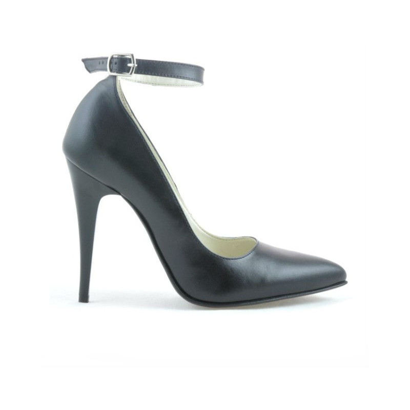 Elegantné dámske topánky 1247 čierne