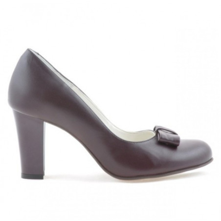 Elegantné dámske topánky 1245 bordová