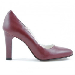 Elegantné dámske topánky 1243 bordové