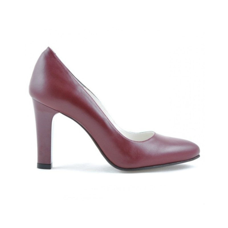 Elegantné dámske topánky 1243 bordové