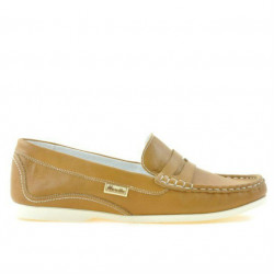 Dámske mokasíny 661 voskovaná hnedá
