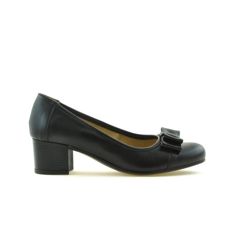 Dámske neformálne / elegantné topánky 636 čierne