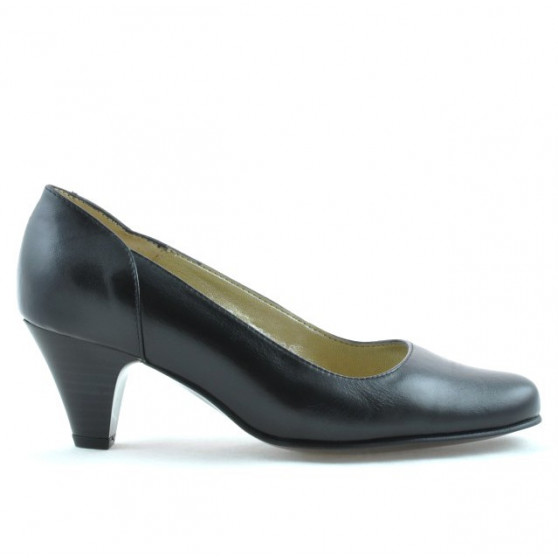 Elegantné dámske topánky (široký model) 1088xxl čierna
